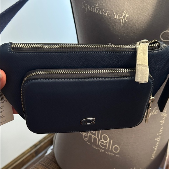 Coach Dark Blue Belt Bag - Picture 5 of 8
